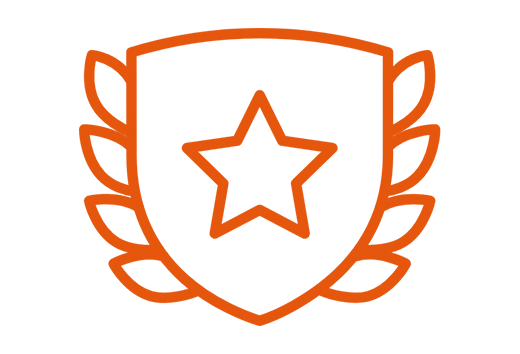 Badge Icon with a star