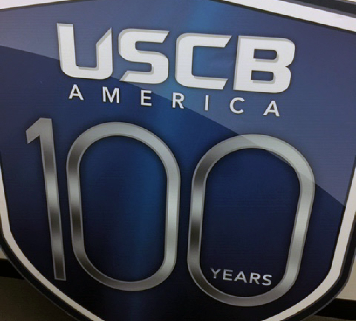 USCB 100 year banner